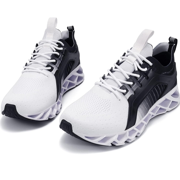 umyogo athletic sneakers in black and white NEW STYLE several sizes - Picture 4 of 5